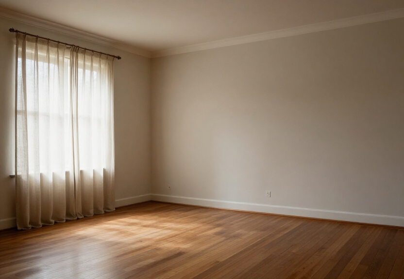 Dry and clean retail space in Berkshire Park after restoration